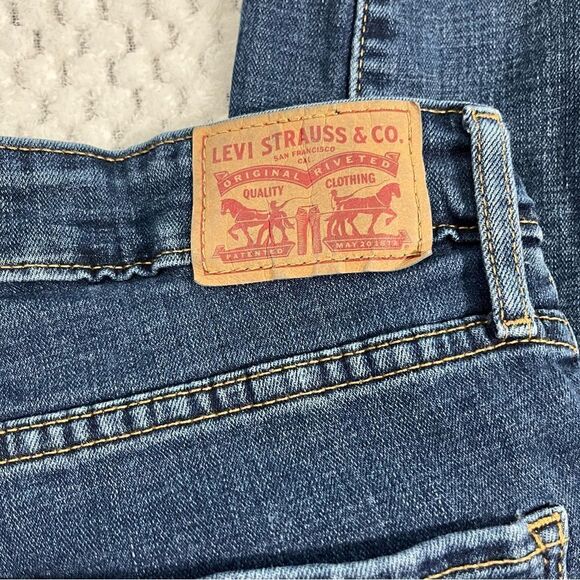 Levi's Jeans 721 High Rise Skinny Blue size 27 - Picture 7 of 11